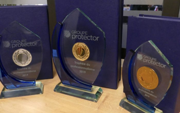 Groupe Protector trophée professionnalisme